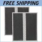 Set of 2 High-Efficiency Charcoal Air Filters for Dual Ductless Range Hoods