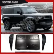 Matte Black Exterior Side Mounted Gear Box Carrier Fit LR Defender 130 2023-2025