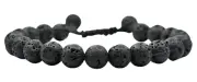 Lava Stone Bracelet - Adjustable
