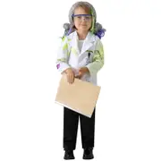 Indoor Boy kids Mad Scientist Outfit Halloween Fancy Dress halloween c