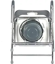 Z&y GLAa Folding Commode,Portable Shower Chair,Toilet Seat Commode Comfortable Durable/Color1