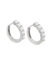Diana M. Fine Jewelry 14K 1.00 ct. tw. Diamond Huggie Earrings
