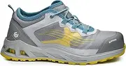 Portwest Base Protection K-POP Safety Shoe for Women, EU Size: 42, US Size: 10, Colour: Pearl/Yellow