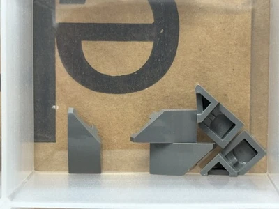 LEGO Parts - Dark Bluish Gray Wedge 2 x 1 x 2/3 Right - No 29119 - QTY 5