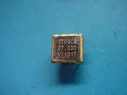 1) VECTRON STUGCA-27.000 27MHz 5V GOLD VOLTAGE CONTROLLED CRYSTAL OSCILLATOR DIP