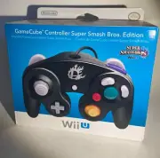 Nintendo GameCube Controller Wii U Super Smash Bros. Edition Black NEW SEALED