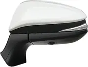 Car Rearview Mirror Assembly Accessories Compatible For Toyota Harrier 2020 2021 2022 Auto Side Mirror With Folded Camera Memory(17 pin white Left)