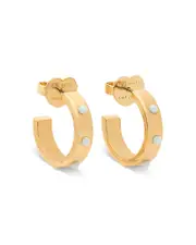 kate spade new york Set in Stone Huggie Hoop Earrings