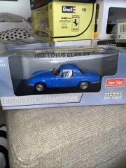 Sunstar 1/18 - Lotus Elan S3 Coupe 1966 French Blue Diecast Model Car