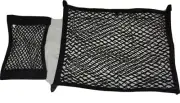 Cargo Nets w Pockets SUV/Truck/Van/Car 26x20 14x10 NEW Set Of 2 Hook/Adhesive
