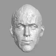 Ryan Reynolds Deadpool unmasked v1 custom head for Marvel Comics action figures