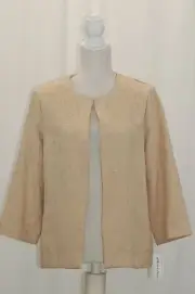 Alfred Dunner La Dolce Vita Embroidered Jack Almond 8