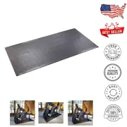 Durable 60 x 30 in Protective Floor Mat for Cardio Equipment, Made in U.S.A.