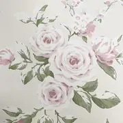 Catherine Lansfield Canterbury Floral Wallpaper Muriva Cream/Pink