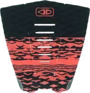 O&E Ocean & Earth Blazed 3 PIECE Tail Pad Coral/Black