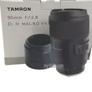 New TAMRON 90mm f2.8 Di III Macro VXD Lens - Sony E Mount Full-Frame (A072 E)