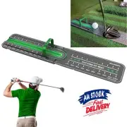 Golf Putting Mat Golf Distance Putting Drill Mat Mini Training Aids Ball Pad AU