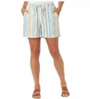 NEW Briggs Ladies' Linen Blend Pull-On Short Size Small