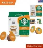 Caramel Macchiato Coffee Capsules Box of 6 Servings
