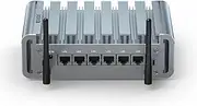Industrial Pf-Sense Mini PC 6 LAN, Celeron J4125, 16GB DDR4 RAM, 256GB mSATA SSD, HDMI, Series COM, i225 2.5Gbe Nics, WiFi, SIM Slot, Small Form Computer, AES-NI, Fanless Firewall Appliance Router