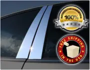 CHROME Pillar Posts for Subaru Legacy 05-09 BL/BP 2pc Set Door Trim Mirrored Kit (for: Subaru)