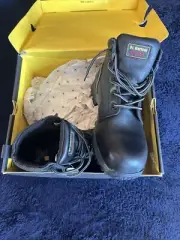 Dr Martens Industrial Work Boots Non Metallic Size 9 Mens