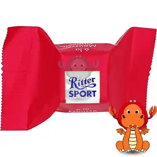 ritter sport mini 德國 整袋 力特律動迷你巧克力 特律動綜合迷你巧克 力特律動 唯龍購物