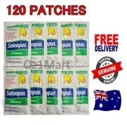 SALONPAS 120 PATCHES MUSCLE PAIN RELIEVING PATCH