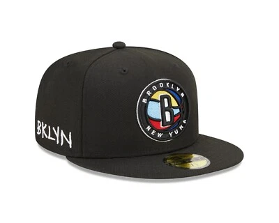 Brooklyn Nets New Era Alternate City Edition 59FIFTY Fitted Hat-Black