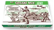Marx Gallant Men Army Play Set Box