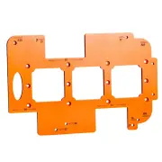 1Pc Cabinet Door Invisible Embedded Handle Slotting Template Wardrobe Cabinet Drawer Door Wooden Board Slotting Tool