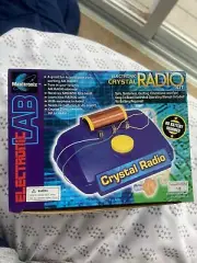 Vintage Maxitronix Lab - Electronic CRYSTAL RADIO Kit - MX -901C new In box