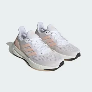 【adidas 愛迪達】慢跑鞋 女鞋 運動鞋 緩震 PUREBOOST 23 W 白粉 IF2392