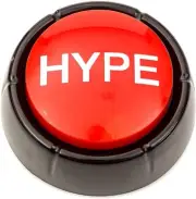 Hype Button | Hip Hop Air Horn Sound Effect (Batteries Included)...