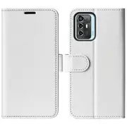 Texture Phone Case for ZTE Blade A72 5G,PU Leather Foldable Stand Phone Flip Wallet Cover