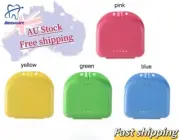 Retainer Box-Dental Teeth Retainer Container Orthodontic Denture Storage Case