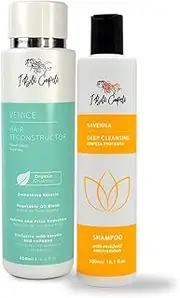 IBelli Capelli Venice Smoothing Keratin 500Ml16.9 Fl.Oz Anti Residue Deep Cleansing Shampoo 300Ml10.1 Fl.Oz