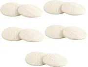 Deep Cleanse Face Scrubbers Natural Loofah Pads 10 Pack Exfoliating Body Scrub Spa Facial Cleansing Sponge