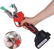 Cordless Livestock Tagging Tool, with Counting Display, 2 Batterie, for Rapid Marking of Pigs, Cattle and Sheep