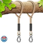 BeneLabel 2 Pcs Tree Swing Rope,59inch, Hammock Tree Swing Hanging Strap, Hea