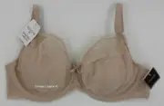 NWT Chantelle 2731 "Le Marais" Multi-Part Soft Cup Full Figure Bra, Beige (097)