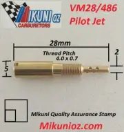 Mikuni Carb VM28/486 Pilot Jet - for Mikuni VM or TM Carburetors