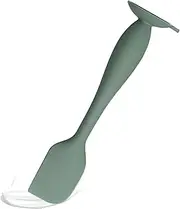 Diaper Spatula, Baby Butt Paste Spatula Brush with Suction Base, Food-Grade Silicone Toddler Care Nursery Tool for Travel Outdoor Indoor