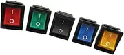 Garende 5Pcs Boat Switch Set Connetor Easy to Use Premium Electrical Equipment
