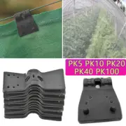 Greenhouses Shade Hang Net Clips Fasten UV Fabric Clips Expand Shade Cloth black