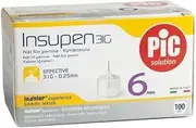 Insupen 6 mm 31 G Pen Needle 100-Pieces Pack