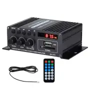 1PC AK370 Power Digital Amplifier Bluetooth HIFI Stereo Audio USB FM Home Car