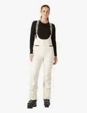 WOMENS AVANTI SOFTSHELL BIB PANT, Snow | Helly Hansen AU