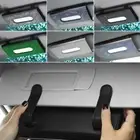 Seat Shiny Tissue Box Paper Box Holder Car Sun Visor Paper Towel Box Holder