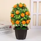 Mini Artificial Fruit Plant Potted Fake Plant For Home Room Garden Hotel